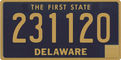 DE license plate 231120