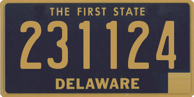DE license plate 231124