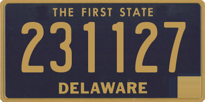 DE license plate 231127
