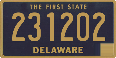 DE license plate 231202