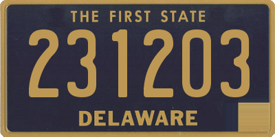 DE license plate 231203