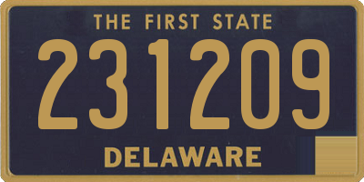 DE license plate 231209