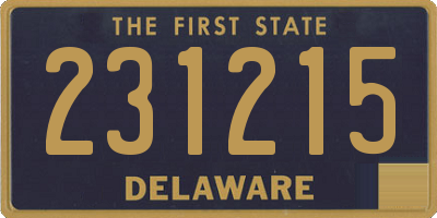 DE license plate 231215