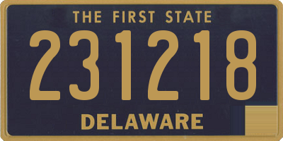 DE license plate 231218