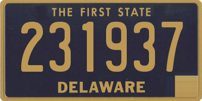 DE license plate 231937