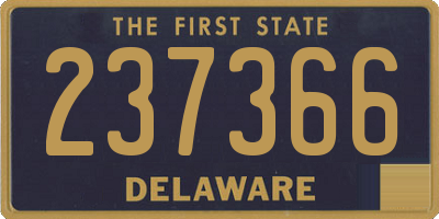 DE license plate 237366