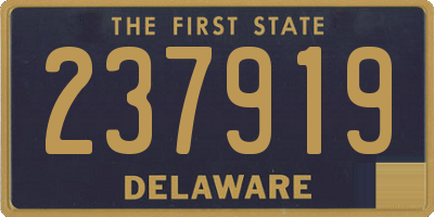DE license plate 237919