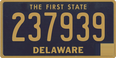 DE license plate 237939