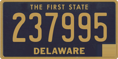 DE license plate 237995