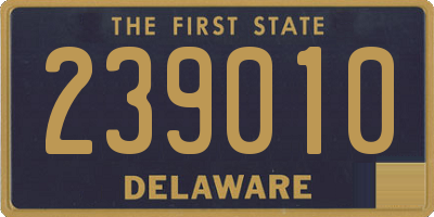 DE license plate 239010