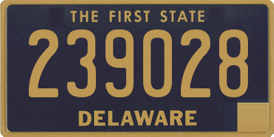 DE license plate 239028