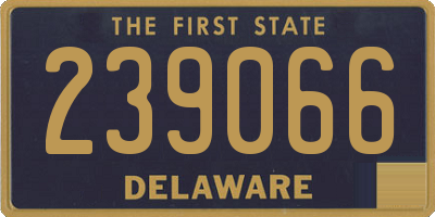 DE license plate 239066