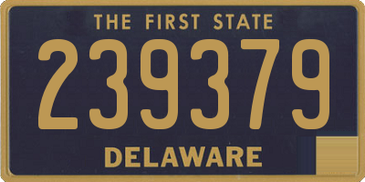 DE license plate 239379