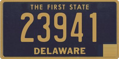 DE license plate 23941