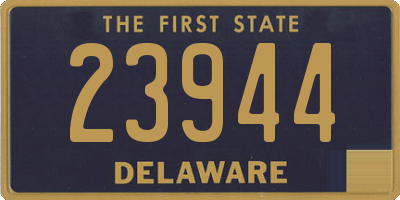 DE license plate 23944