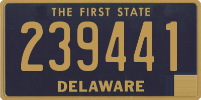 DE license plate 239441
