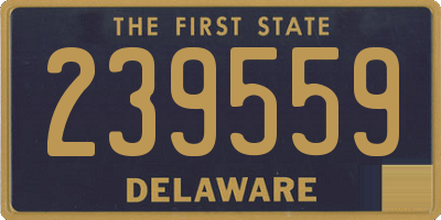 DE license plate 239559