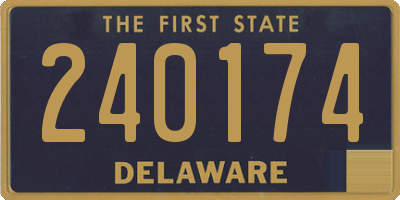 DE license plate 240174