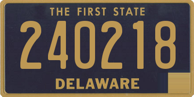 DE license plate 240218