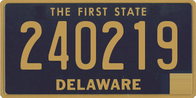 DE license plate 240219