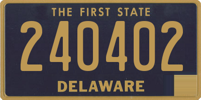 DE license plate 240402