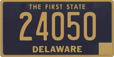 DE license plate 24050