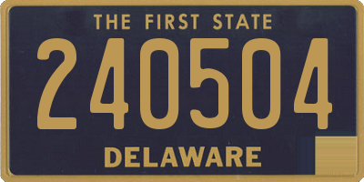 DE license plate 240504