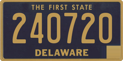 DE license plate 240720