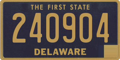 DE license plate 240904