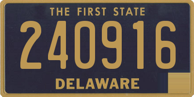 DE license plate 240916