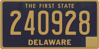 DE license plate 240928