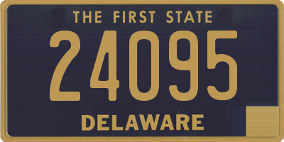 DE license plate 24095