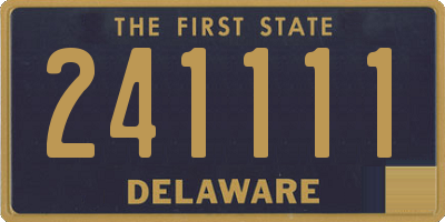 DE license plate 241111