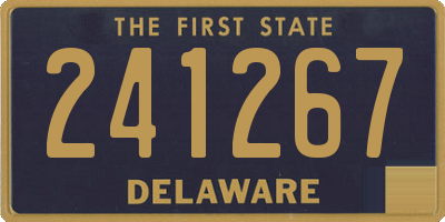 DE license plate 241267