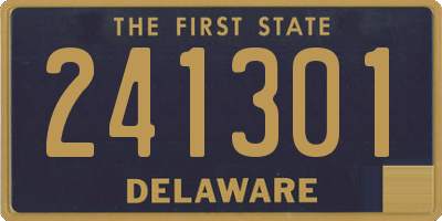 DE license plate 241301
