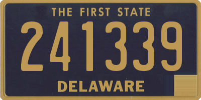 DE license plate 241339