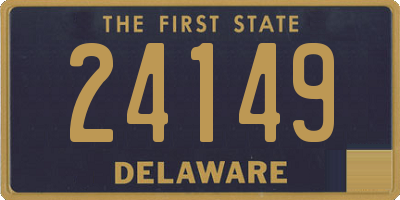 DE license plate 24149