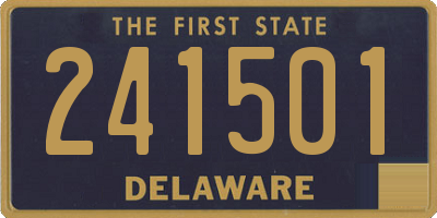DE license plate 241501