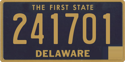 DE license plate 241701
