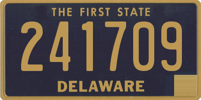DE license plate 241709