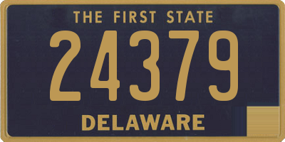 DE license plate 24379
