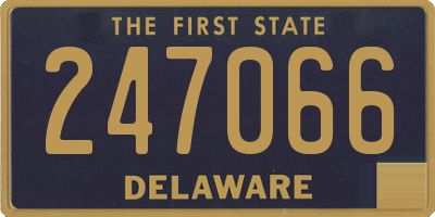 DE license plate 247066