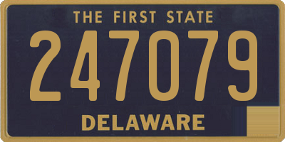 DE license plate 247079