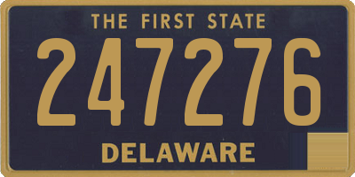 DE license plate 247276