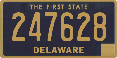 DE license plate 247628