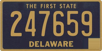 DE license plate 247659