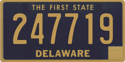 DE license plate 247719
