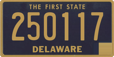 DE license plate 250117