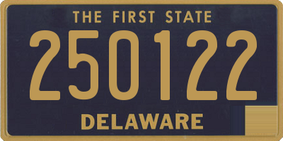 DE license plate 250122
