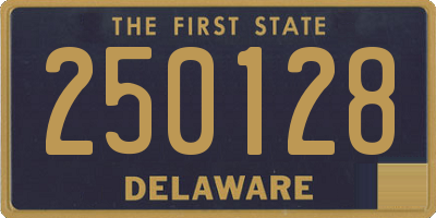 DE license plate 250128
